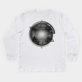 Star of David Kids Long Sleeve T-Shirt